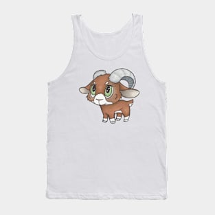 Cute Baby Ram Tank Top